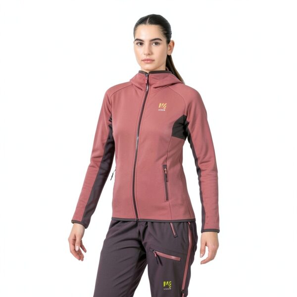 Karpos Marmolada H. W Fl FELPA Donna (Pacco da 1)-4
