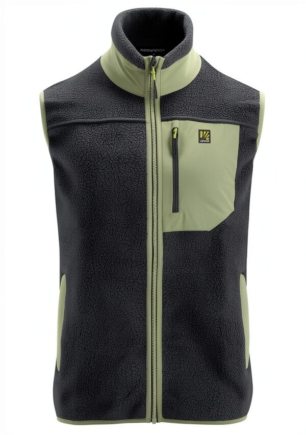 Karpos Moiazza retrò Canotta Verde Uomo Vest S Leggera e Traspirante-0