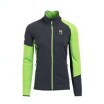 Karpos Maglia Lunga Uomo Dark Grey Apple Green M 85% Poliammide-0