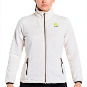 Giacca Pile Trekking Donna Karpos Inverno Bright White M-0