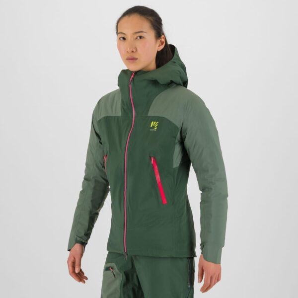 Karpos Valsesia Shell W Jkt Donna Softshell con Cappuccio Regolabile-4
